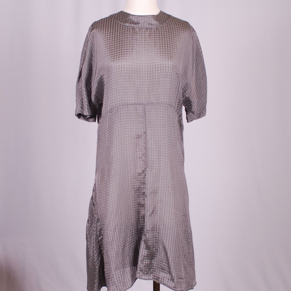 EUC Creatures of Comfort Silk Blend Shift Dress, Sz - Lg
